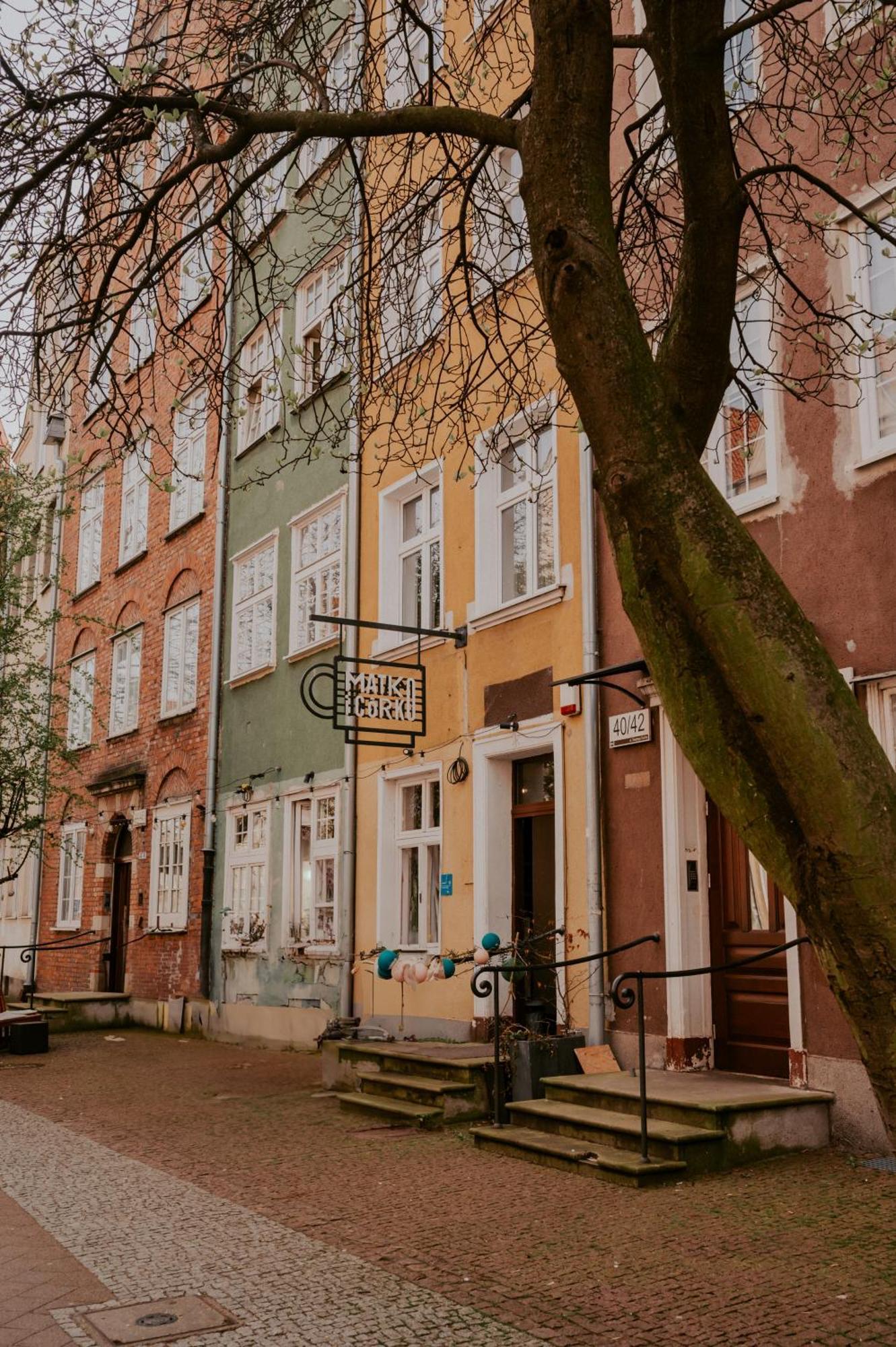 Lemon Tree Apartament Sw Ducha Gdansk Apartment ภายนอก รูปภาพ