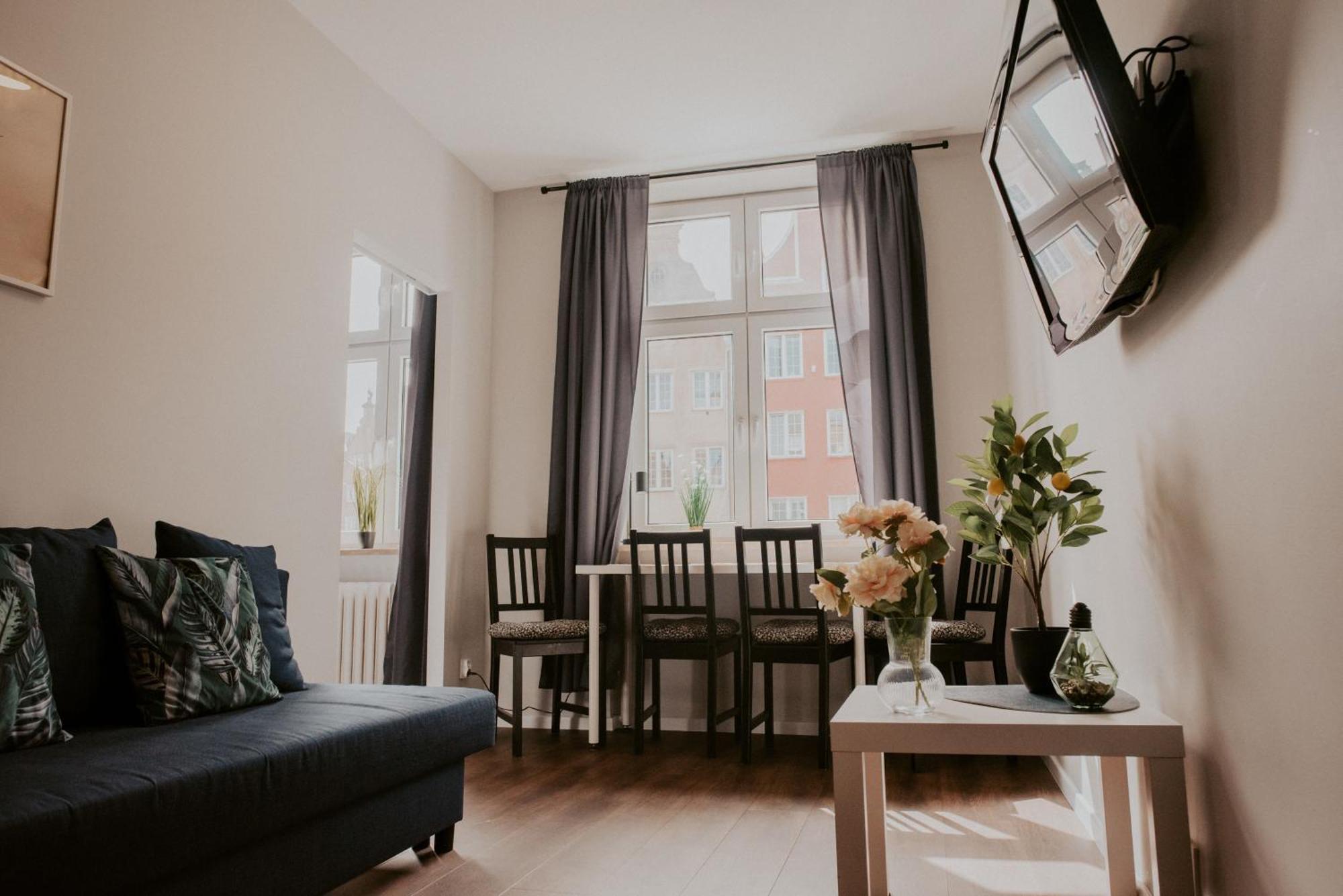 Lemon Tree Apartament Sw Ducha Gdansk Apartment ภายนอก รูปภาพ