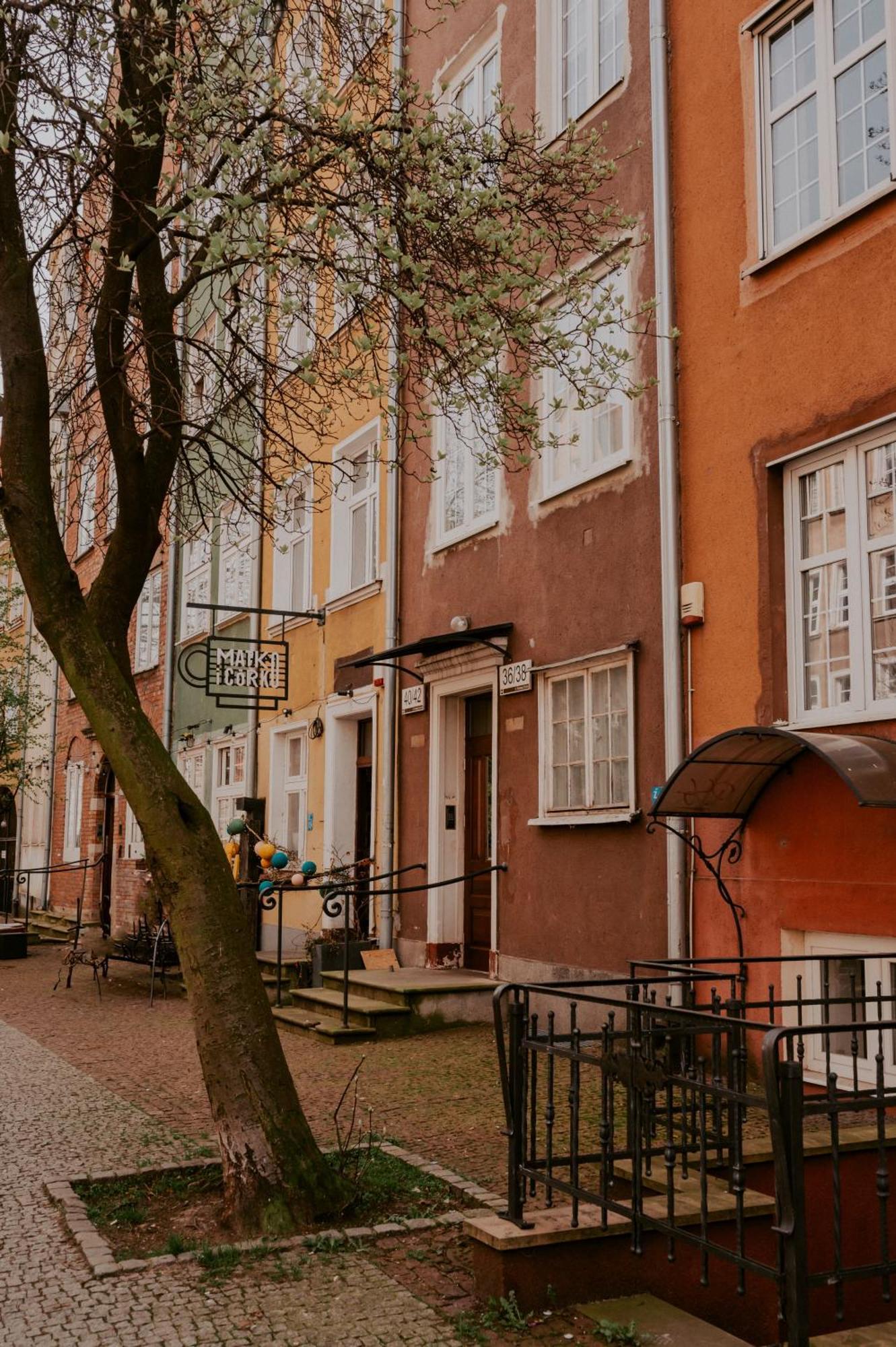 Lemon Tree Apartament Sw Ducha Gdansk Apartment ภายนอก รูปภาพ
